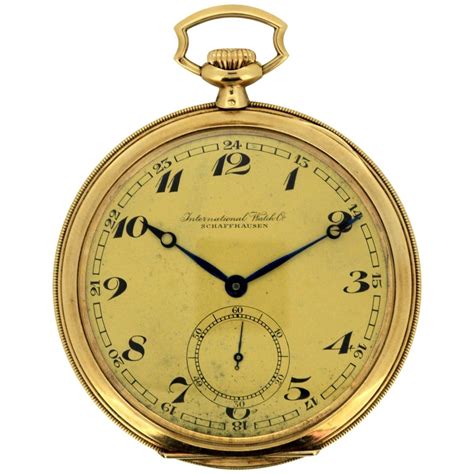 international watch company pocket watch.